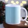 Ceramic "Comfort" mug, 320 ml, blue color