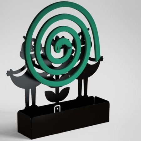 704-203b stand for spirals from mosquitoes and incense 704-203b 0.8x16x16.8 cm-1