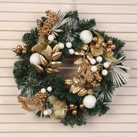 New Year's Wreath D-34 cm "Divine Divine"