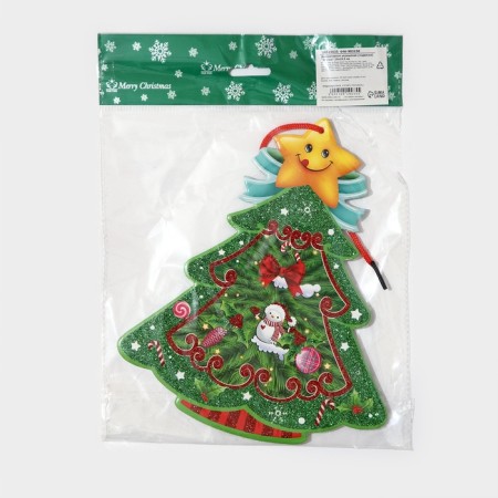 Decorative decoration (suspension) "Christmas tree" 23x19.5 cm-6