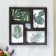 Photo frame-collage "lovely" in 4 photos, wenge (plastic screen)