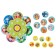 Puzzle. Training circle with Velcro "Who lives where and who eats what?"