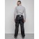Semi -combinezone ski insulated male winter, size 50, black color