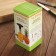 Figure knife for pineapple/fruit cuts, 9 × 25 cm, black color