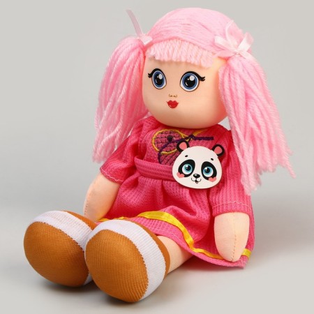 Doll "Masha", with a brooch, 30 cm-3
