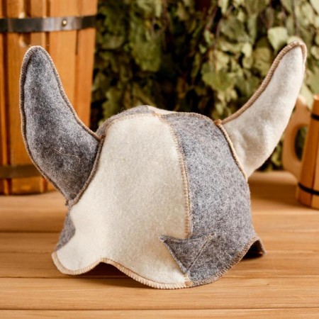 Hat of the Bath "Helmet Viking" felt, combined
