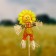 The garden scarecrow "Sun", h = 50 cm, mix, Greengo