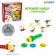 Game set with a projector and figures "Dinosaurs Age"