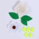Set for creativity: Decor made of felt and a set of beads "Flower inspiration"