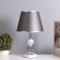 Table lamp "Yana" 1x40W E27 1x5W LED white/smoky 25x25x41cm