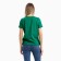 T-shirt female, dark green color, size 42-44 (m)