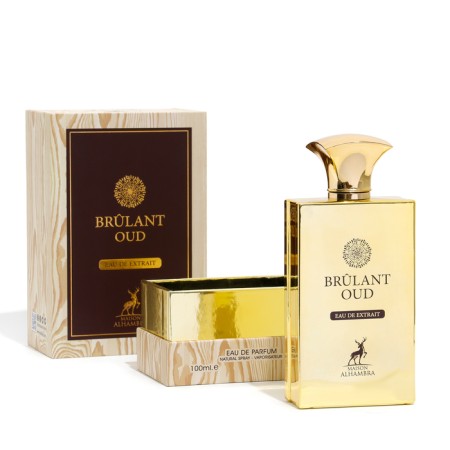 Women's perfumery water Brulat Oud (based on Amouage Gold), 100 ml-3