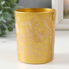 Gold_1 candlestick 9x7.5 cm, 250 ml