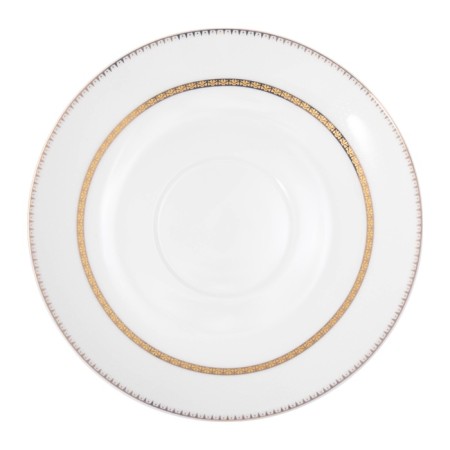 Tea tea set Wy Grace, 12 objects, mug 250 ml 6 pcs, saucer d = 15.5 cm 6 pcs, porcelain-6