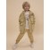 Pants for boys, height 98 cm, sandy color
