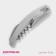 Coroner of the folding shares "Easiness", 11 cm, silver color