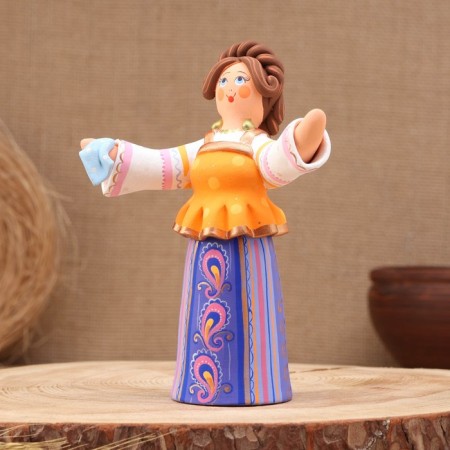 Kovrov toy "Baryshnya Dancing Summer", ceramics-1