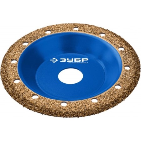 The cup inclined pendric-grinding bison 33435-1, No. 1, fine grain VK8, 125 mm
