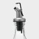 Glass bottle for sauces and oils of the classic, 500 ml, 5.5 × 30 cm