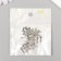 Decor metal for creativity "Candelabr with candles" 2.5x1.7 cm