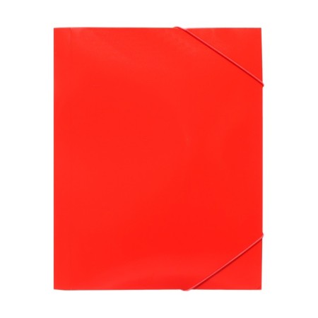 A4, 500MKM, calligrata elastic band on elastic band, root of 25 mm, up to 230 sheets, embossing "sand", red-5