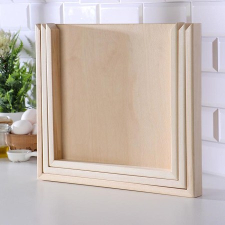 Set of boards for dumplings 3 pcs "premium" 35x40cm, 37x32.5cm, 35x30cm-1