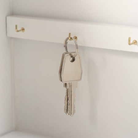 Keywood tree 6 hooks "Field plants" 26.5x20.5x6 cm-4
