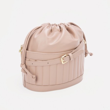 Cross-Bodi bag, cord department, beige color-1