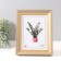 Photo frame plastic 15x20 cm "Gabriel" Golden with a gold stripe 2.2x19x24 cm