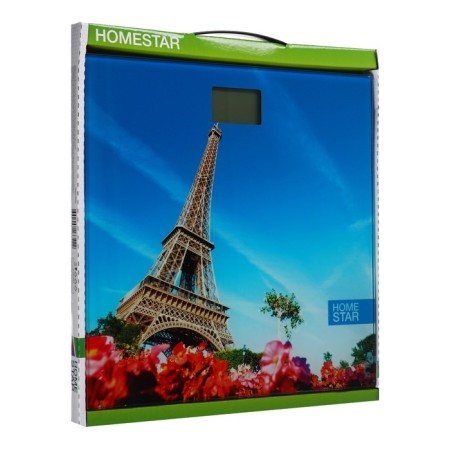 Floor Libra Homestar HS-6001k, electronic, up to 180 kg, glass, "Paris"-4