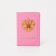 Cover for passport, pink color