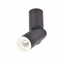 Спот потолочный Gerhort G84007/10W 4K BK, 16,8х5х5 см, цвет чёрный