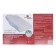 Orthopedic pillow NT PS-03, with a memory effect and a recess under the shoulder, 61.5x34 cm, rollers 13/8 cm