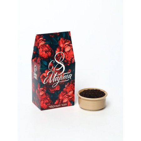 Tea in the house "From March 8: Red Piones", 50 g-2