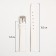 Watch strap, female, 12 mm, harness 65 mm, larynx 105 mm, genuine leather