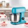 Mixer KitFort KT-3473-2, planetary, 1,500 watts, 5 l, 8 speeds, blue
