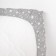 Sheet on the elastic band "Star Sky", size 60x120 cm, color gray color