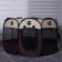 Animal aviary, tent, 8 walls, 70 x 40 cm, brown