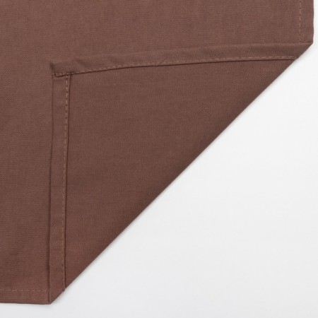 A set of curtains for the kitchen with sequences of Ethel "Kitchen", brown color, 150x180 cm - 2 pcs-5