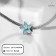Talisman "Flower" asterisk, the color of a mix in silver
