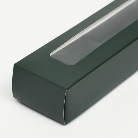Folding box under 5 sweets, 22 x 5.5 x 3.5 cm, emerald-2