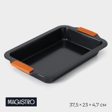 Battering for baking Magistro French Bakery, 37.5 × 23 × 4.7 cm, anti -stick coating