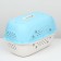 Carriage for animals is plastic, 58 x 40 x 36 cm, blue 4731749