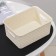 Birch Birch Violet basket, 3 l, 23.5 × 17.3 × 10.5 cm, ivory color.