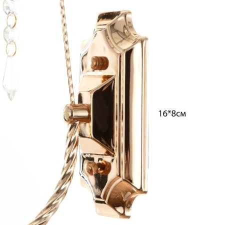 Bra GLD-7011/1 GD gold 1x60W E14 10x24x33cm-3