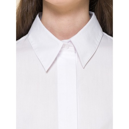 Blouse for girls, height 128 cm, white color-4