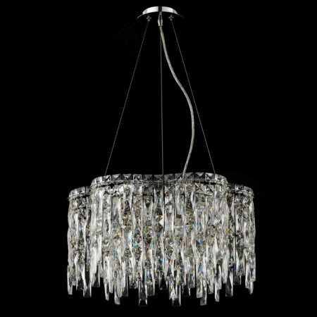 Crystal chandelier Gerhort G22042/6SN+CL, 6x40W, E14, 84x50x50 cm, gray color-1