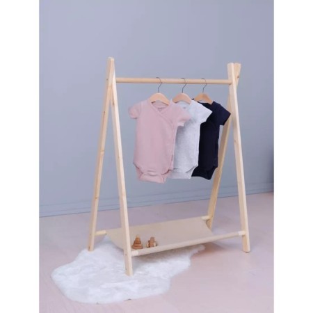 Bodi kimono children with short sleeve Rant Base, height 62 cm, color light-beige-4