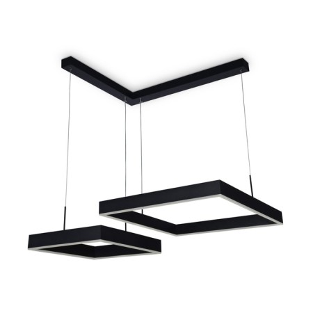 LED LED suspension with Ambrella Light, Original, Fa6644, LED, 108 W, 8100LUM, 3000-6400K, Black, White matte color-3