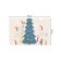 A set of napkins for setting the table "Gnomes decorate the Christmas tree", rectangular, rounded edges, size 30x46 cm, 4 pcs